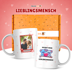 Lieblingsmensch Foto-Tassenbundle