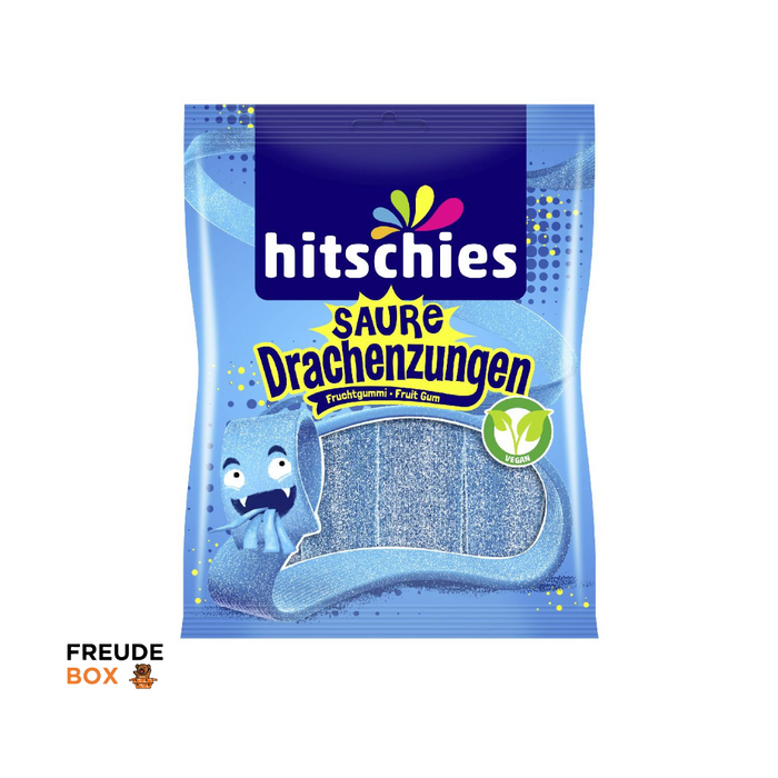 (Vegan) hitschies Drachenzungen blau 125g 🍬