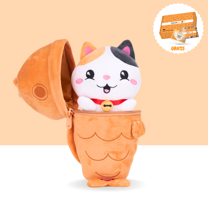 Katze mit Fisch - FREUDEBOX