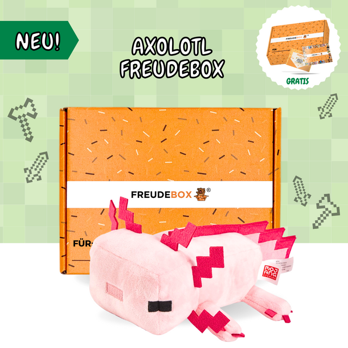 Minecraft Axolotl - FREUDEBOX®