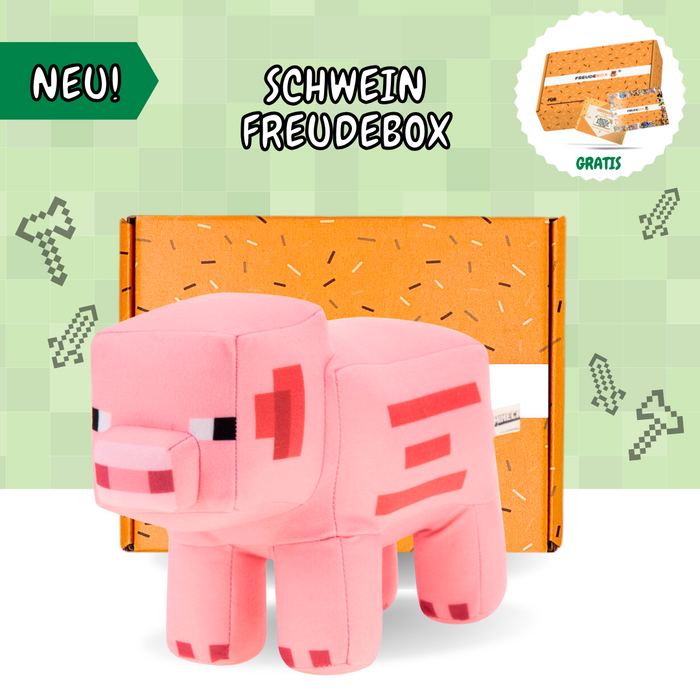 Minecraft Schwein - FREUDEBOX®