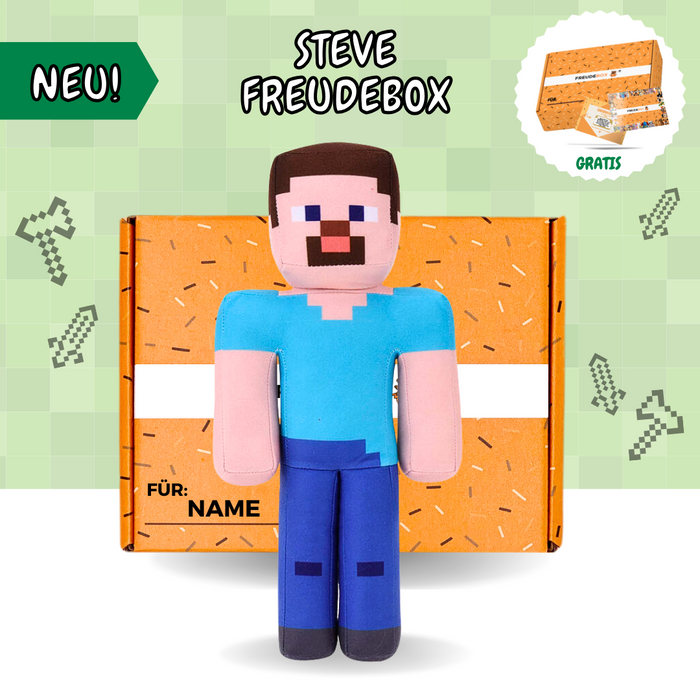 Minecraft Steve - FREUDEBOX®