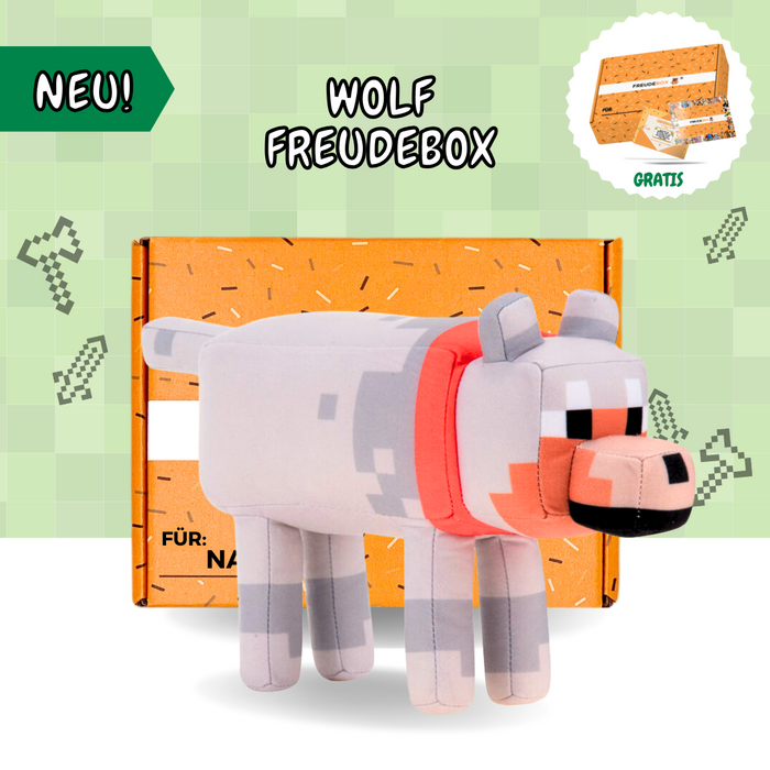 Minecraft Wolf - FREUDEBOX®