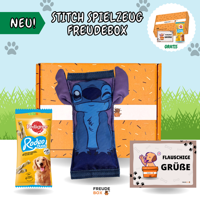 Stitch Hundespielzeug FREUDEBOX