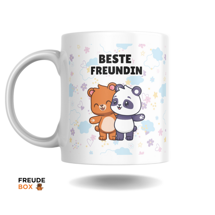 Keramiktasse "Beste Freundin" 300 ml