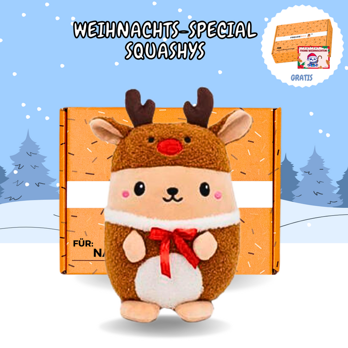 Weihnachtsbär SQUASHY - FREUDEBOX