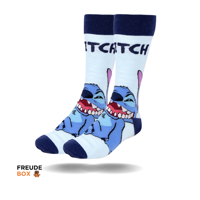 Stitch - Socken 🧦 hellblau (1 Paar)