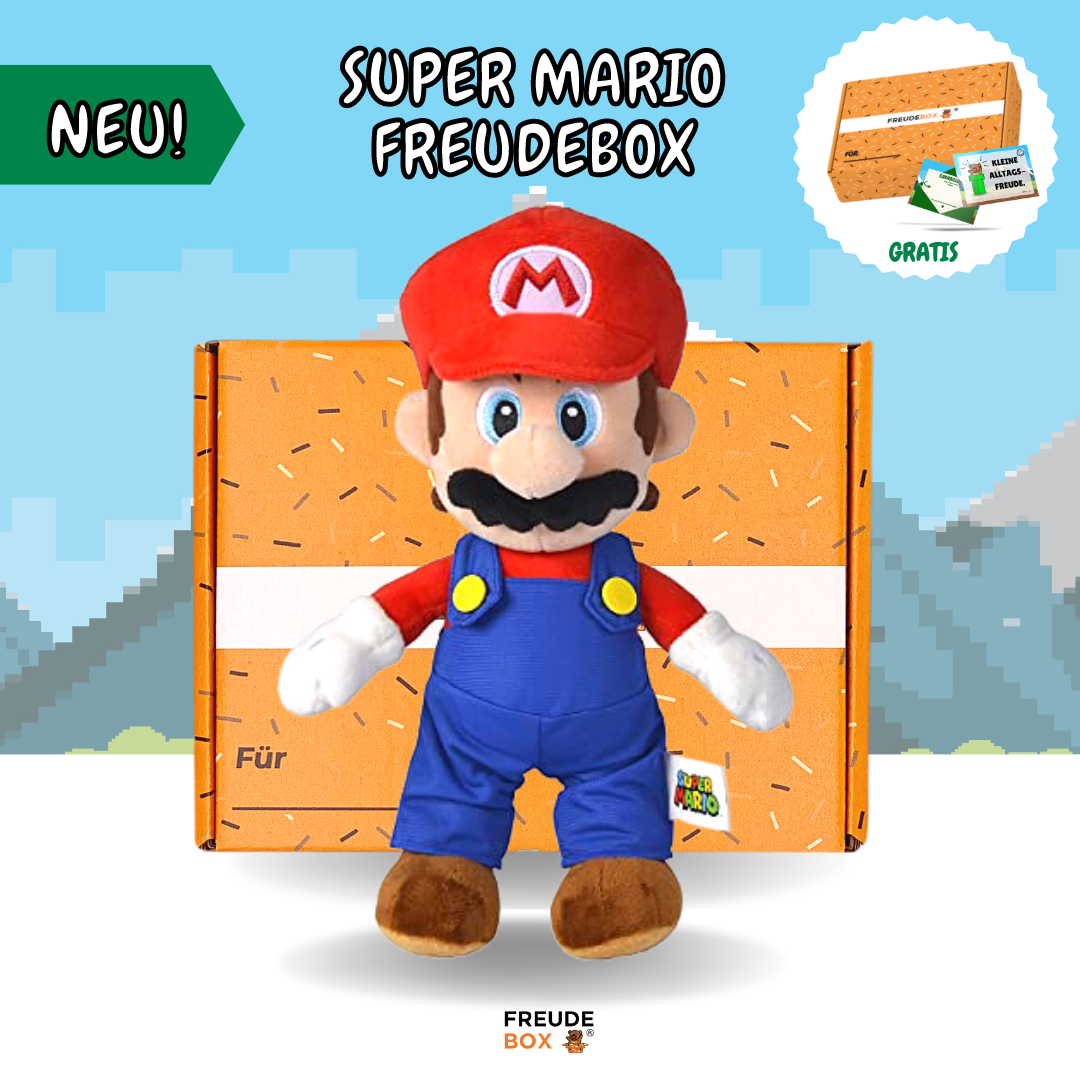 Super Mario Geschenkbox online kaufen FREUDEBOX FREUDEBOX®