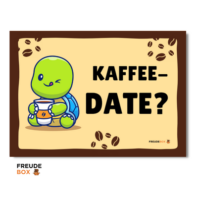 Grußkarte: Kaffee-Date?✏️