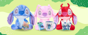 Stitch, Leroy und Angel als Kuscheltier
