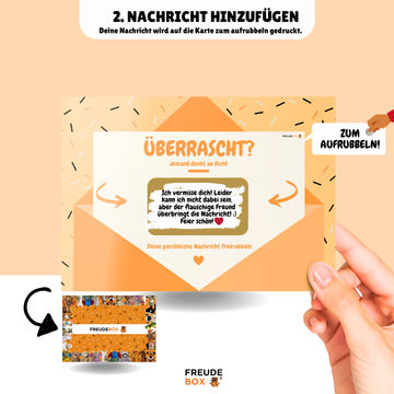 Hase mit Karotte - FREUDEBOX