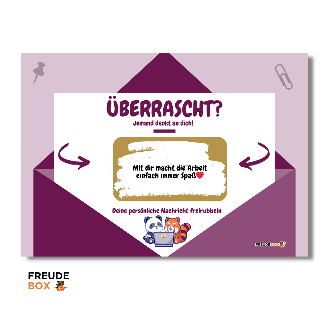 Grußkarte: Beste Arbeitskollegin ✏️