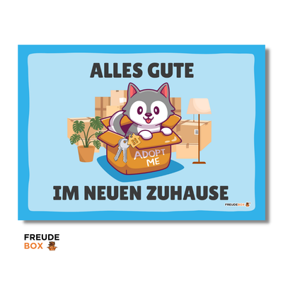 Grußkarte: Neues Zuhause (Einzug) ✏️