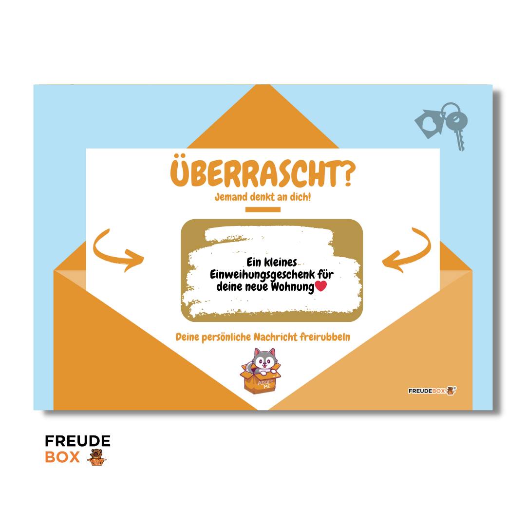 Grußkarte: Neues Zuhause (Einzug) ✏️