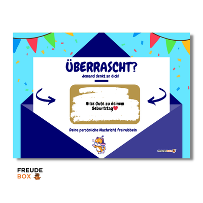 Grußkarte: 40. Geburtstag ✏️