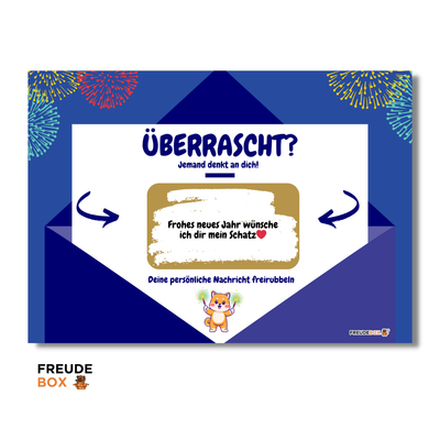 Grußkarte: Frohes neues Jahr ✏️