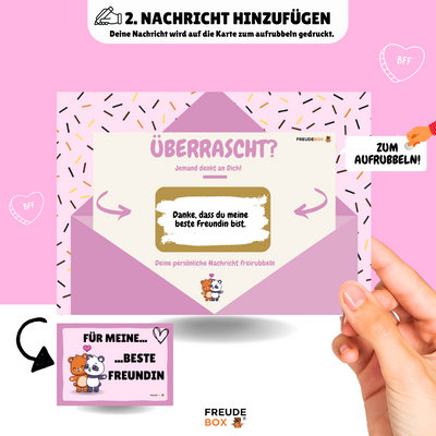 Beste Freundin Tassen-Geschenkset