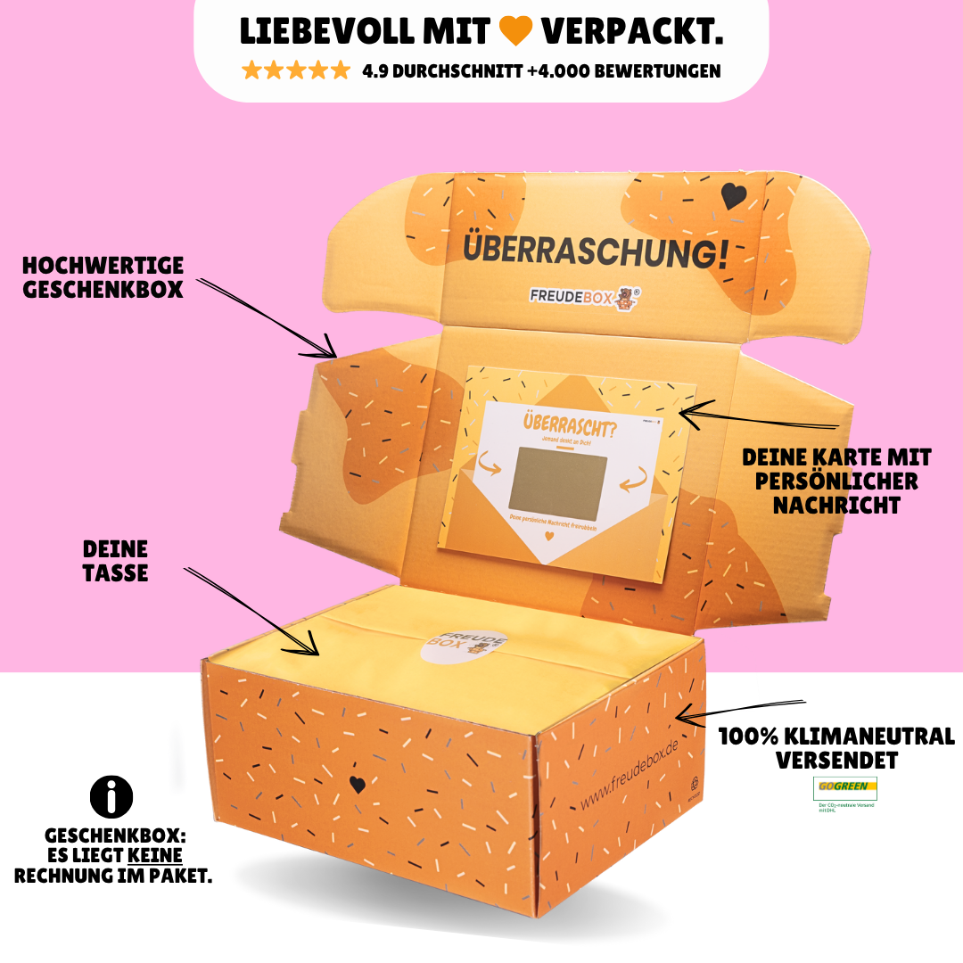 Beste Freundin Tassen-Geschenkset