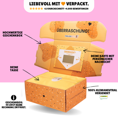 Beste Freundin Tassen-Geschenkset