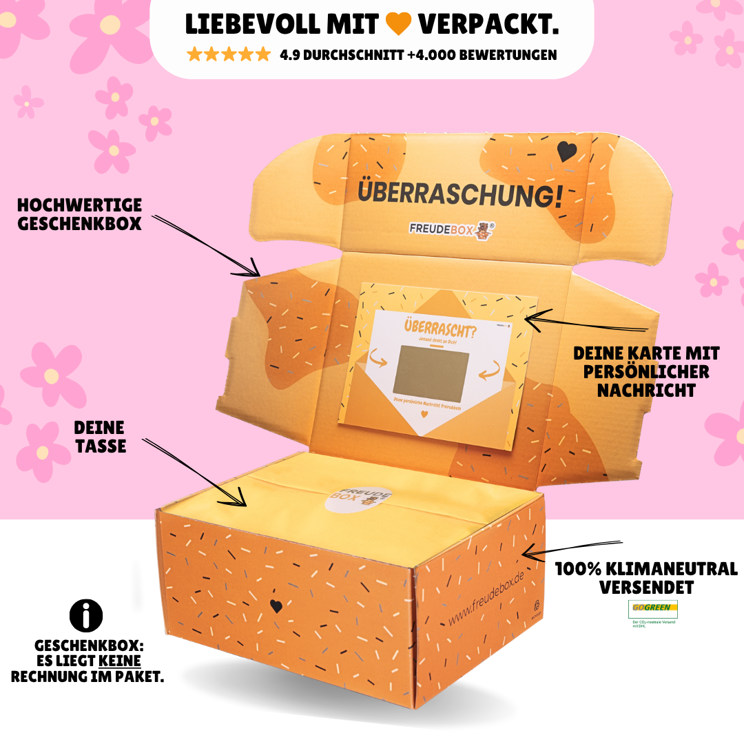 Beste Schwester Tassen-Geschenkset
