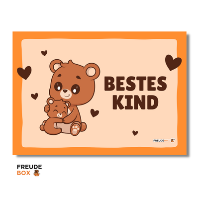 Grußkarte: Bestes Kind ✏️