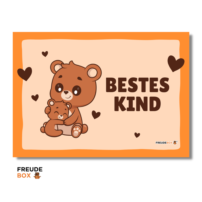 Grußkarte: Bestes Kind ✏️