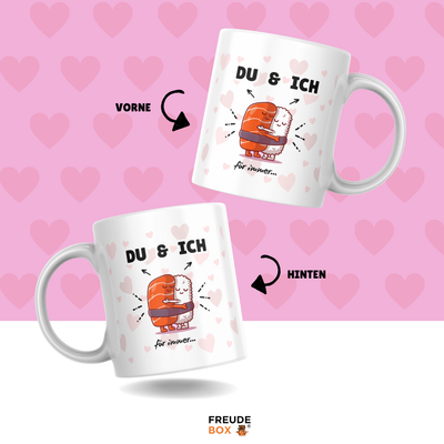 Du und Ich Tassen-Geschenkset
