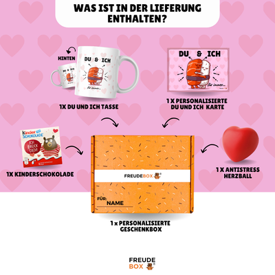 Du und Ich Tassen-Geschenkset
