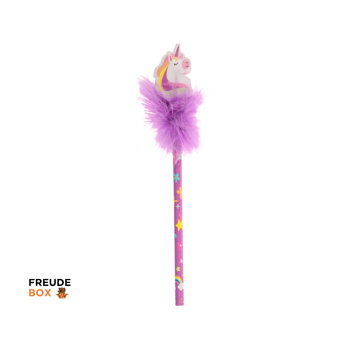 Bleistift mit Einhorn Radiergummi
