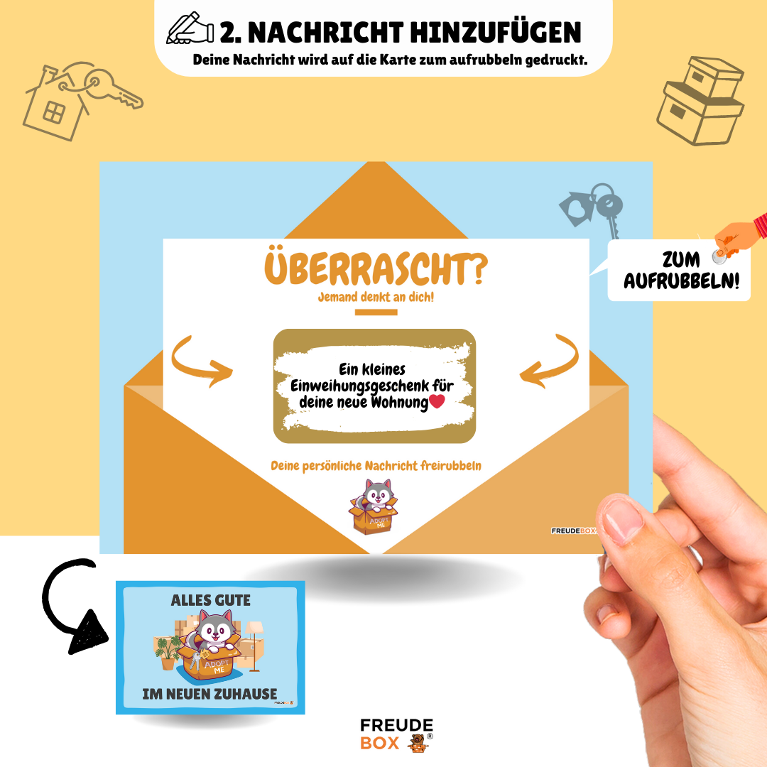 Einzug FREUDEBOX