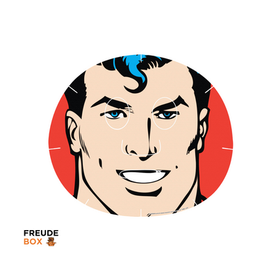 Gesichtsmaske Superman