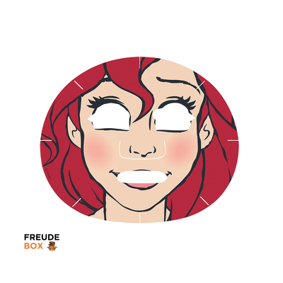 Gesichtsmaske Arielle