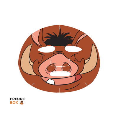 Gesichtsmaske Pumbaa König der Löwen