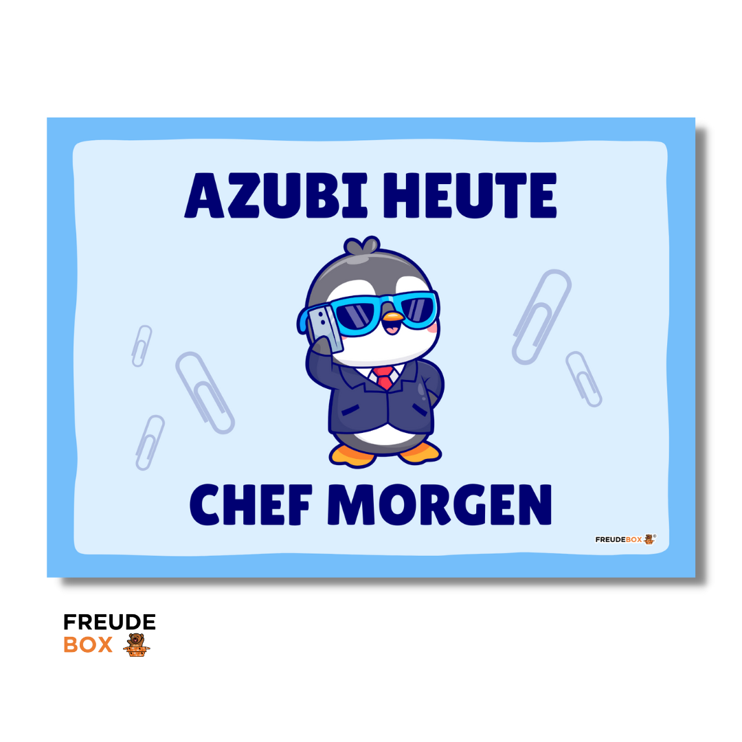 Grußkarte: Azubi ✏️