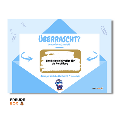 Grußkarte: Azubi ✏️