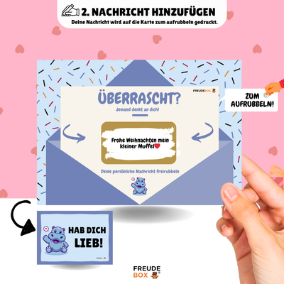 Hab dich lieb Tassen-Geschenkset