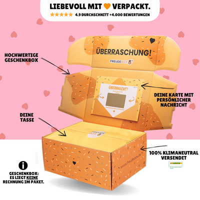 Hab dich lieb Tassen-Geschenkset