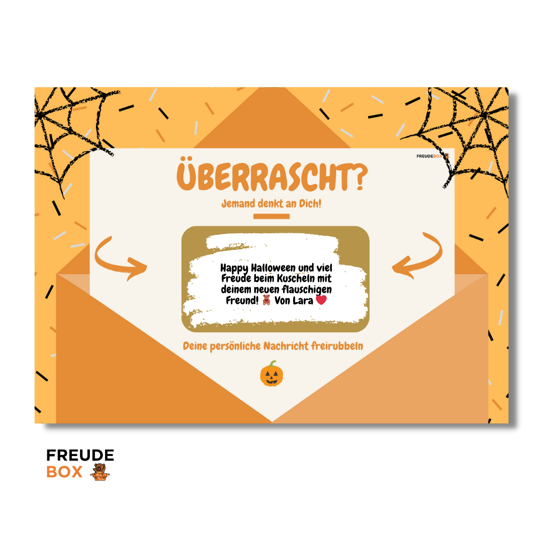Grußkarte: Happy Halloween ✏️
