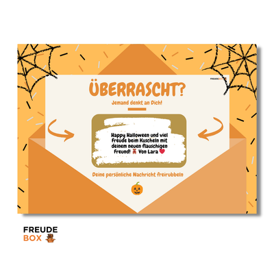 Grußkarte: Happy Halloween ✏️