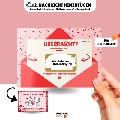 Hochzeitstag FREUDEBOX