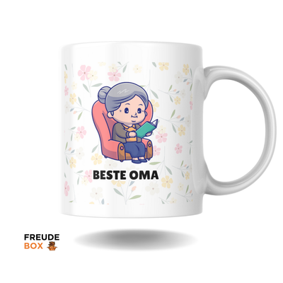 Keramiktasse "Beste Oma" 300 ml