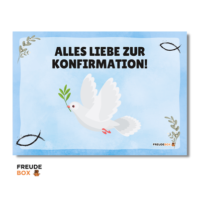 Grußkarte: Zur Konfirmation ✏️