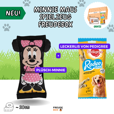 Minnie Maus Hundespielzeug FREUDEBOX