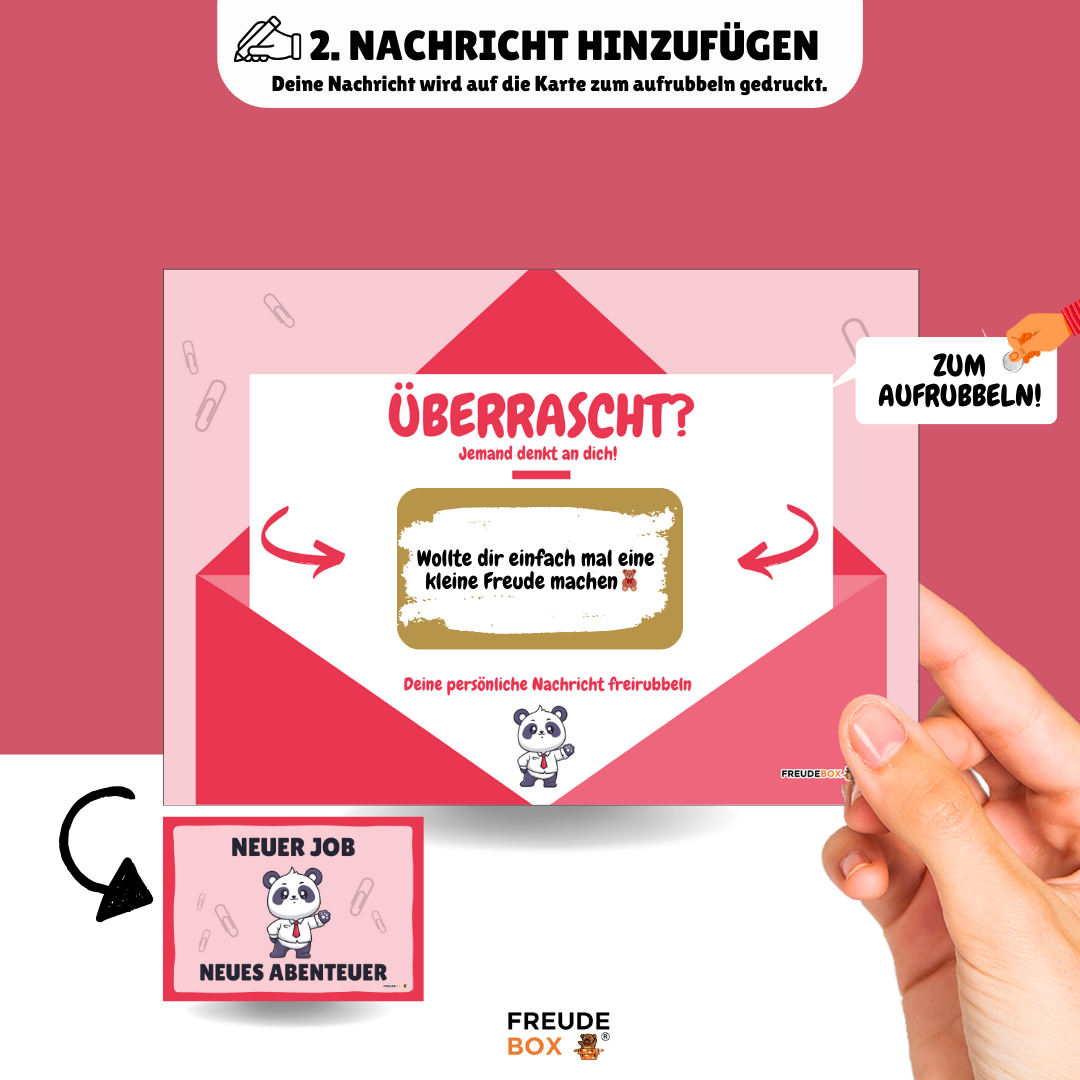 Neuer Job FREUDEBOX