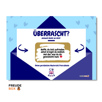 Grußkarte: "Nichts" ✏️