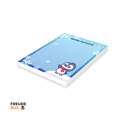 Notizblock: Pinguin (A6, 50 Seiten)