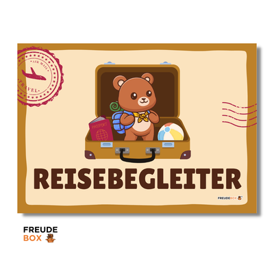 Grußkarte: Reisebegleiter ✏️