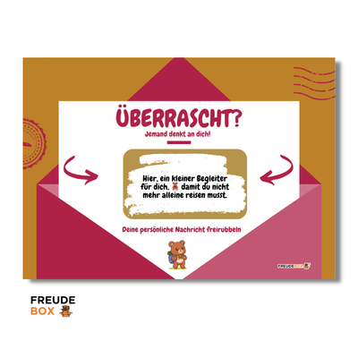Grußkarte: Reisebegleiter ✏️