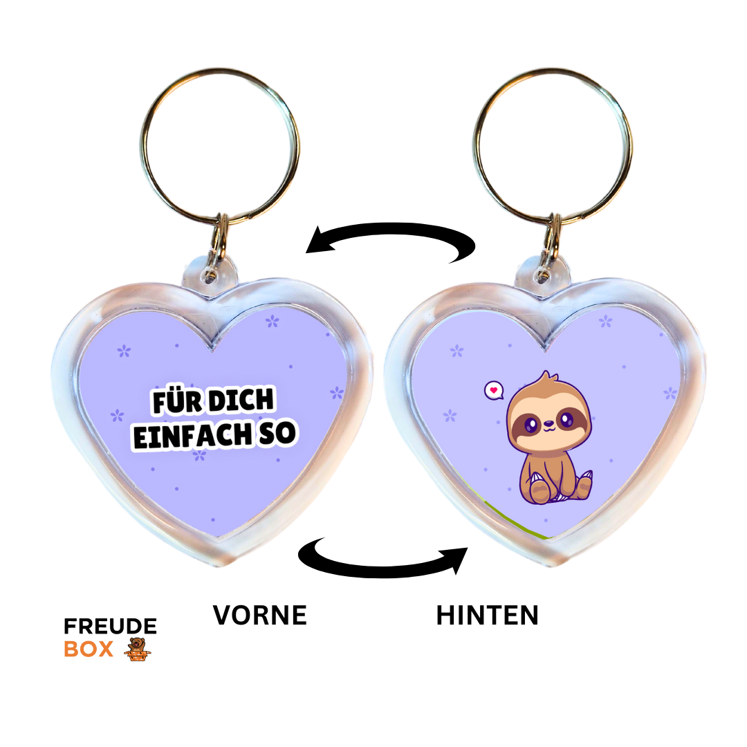Faultier Schlüsselanhänger