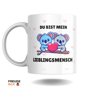 Keramiktasse Lieblingsmensch 300 ml